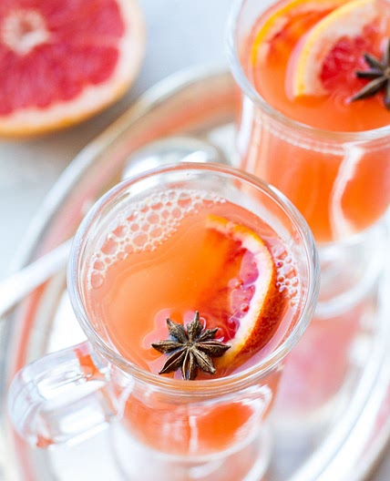 Grapefruit and Calendula Tea Hot Mulled Cider Recipe