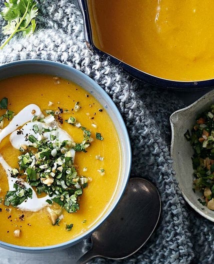 Thai-style pumpkin soup