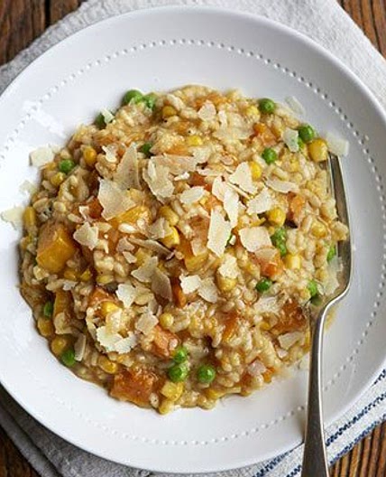 Winter warmer hearty risotto