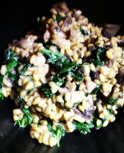 Barley Risotto with Chicken