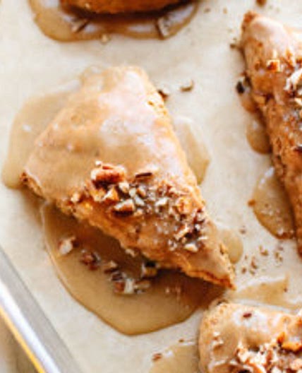 Vegan Banana Nut Scones