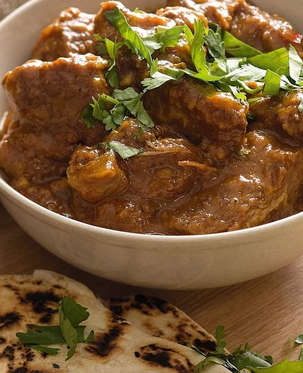 Slow-cooker Indian beef