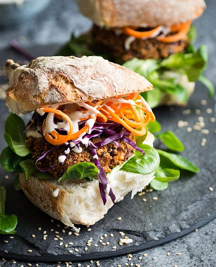 Quinoa and Kidney Bean Burgers