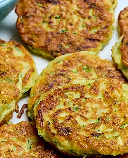 Mom's Zucchini Pancakes