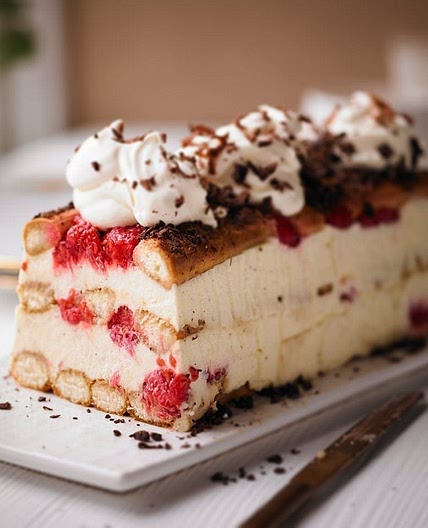 Make-ahead Baileys tiramisu