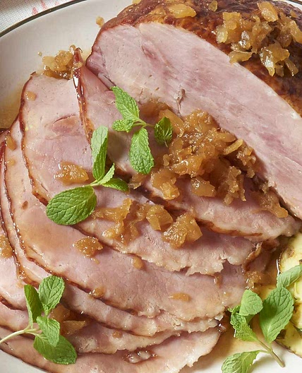 Sweet Slow Cooker Ham