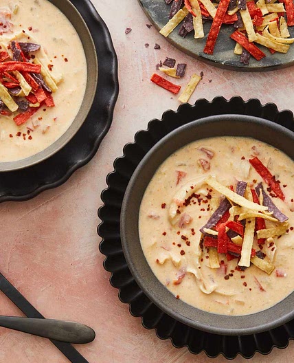 Slow Cooker Creamy Chicken Taco Soup