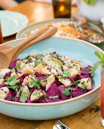 Roasted Beets with Coconut Milk, Curry Leaves, and Indian Spices Gluten-Free Recipe