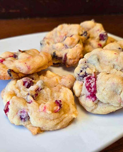 White Chocolate Chip Cranberry Cookies