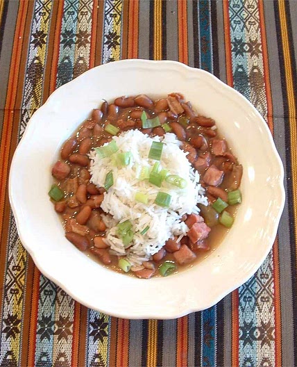Cajun-Style Red Bean and Rice Soup
