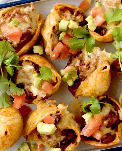 Air fryer pasta tacos recipe