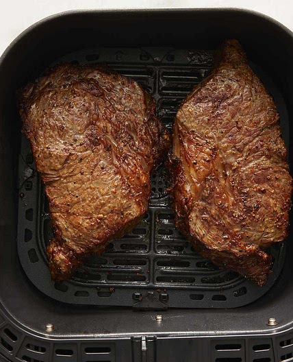Air Fryer Rib-Eye Steak