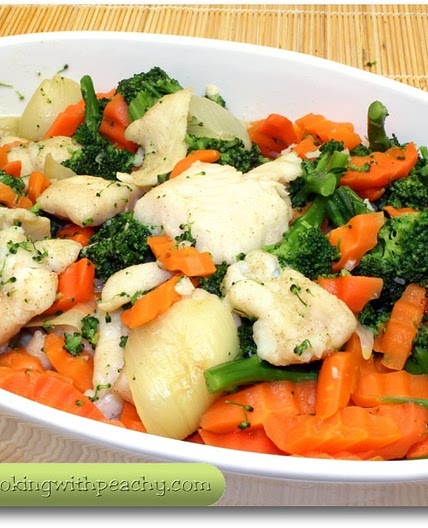 Sautéed Fish Fillet with Vegetables