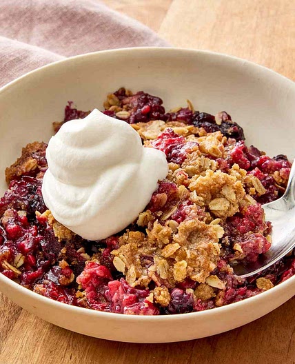 Triple Berry Crisp
