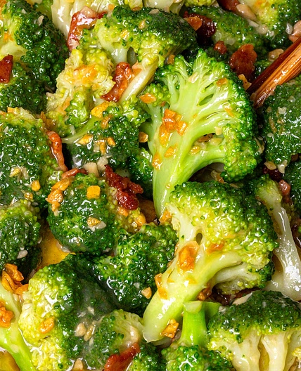 Broccoli with Garlic Sauce