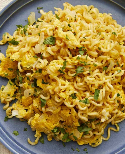 Ramen Scrambled Eggs