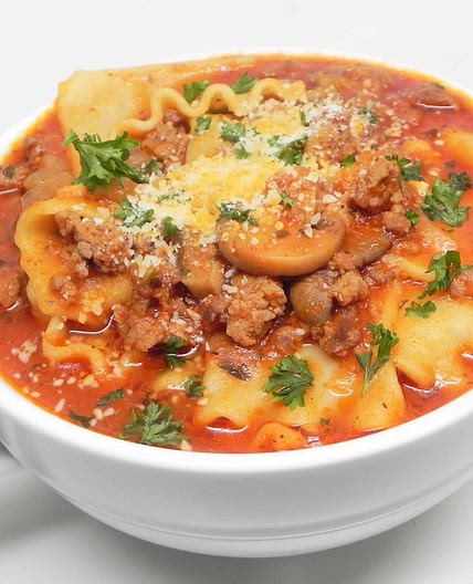 Instant Pot Lasagna Soup