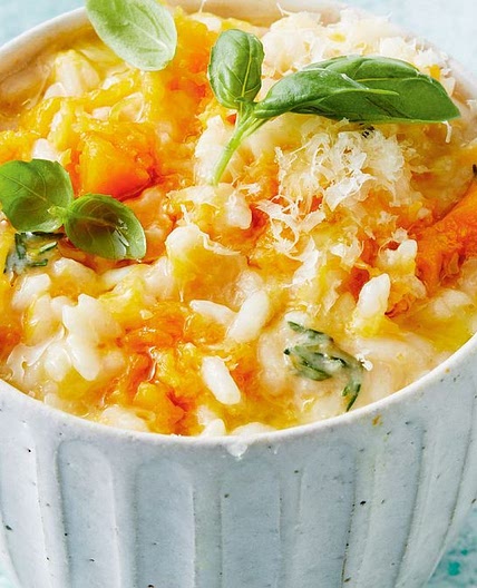 Pumpkin risotto in a mug recipe