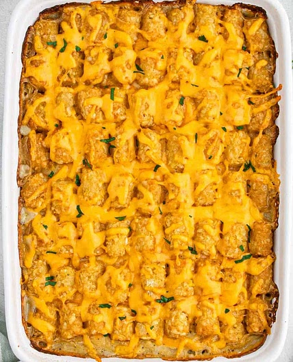 Chicken Tator Tot Casserole