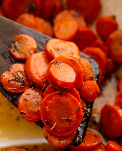 Maple Cider Glazed Carrots