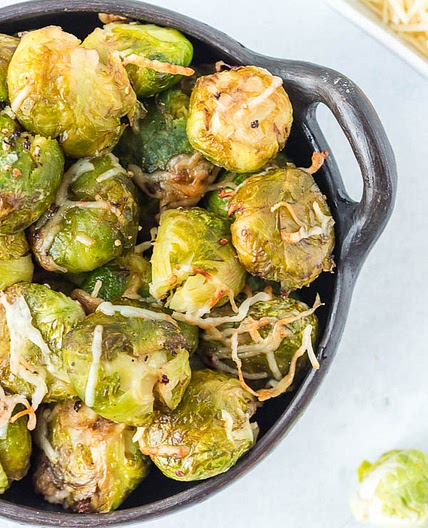 AIR FRYER SMASHED BRUSSELS SPROUTS