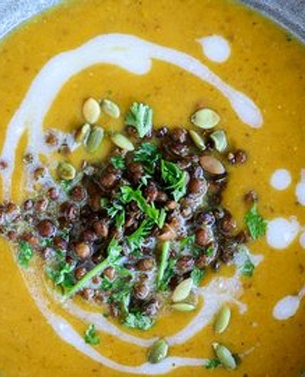 Coconut Curry Roasted Squash Soup