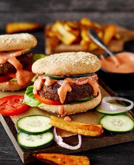 Lentil Veggie Burger Recipe