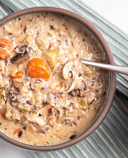 Instant Pot Wild Rice Soup