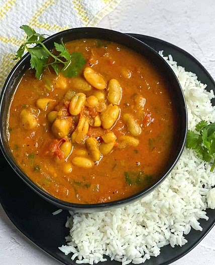 Moroccan White Beans Stew | Instant Pot Loubia