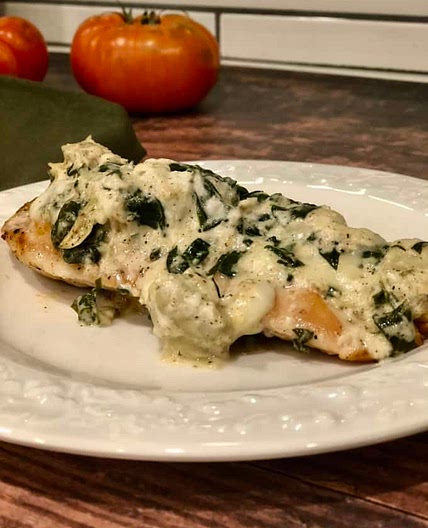 Speedy Spinach Artichoke Dip Chicken Recipe