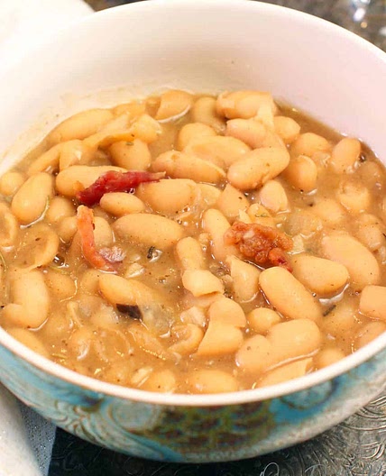 White Bean Soup For One