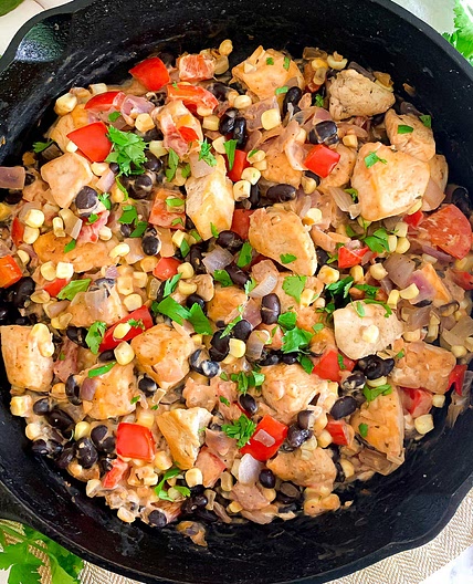 Creamy Southwestern Chicken Skillet