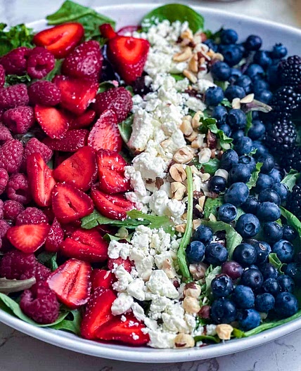 Northwest Summer Berry Salad