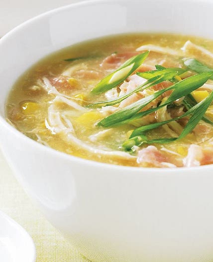 Chicken and sweet corn soup recipe