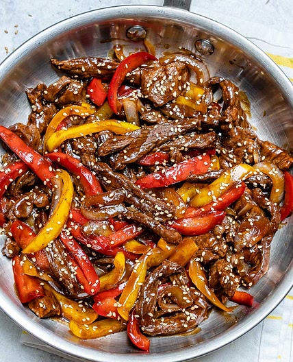 Sichuan Beef Skillet for a Mouthwatering Family Meal!