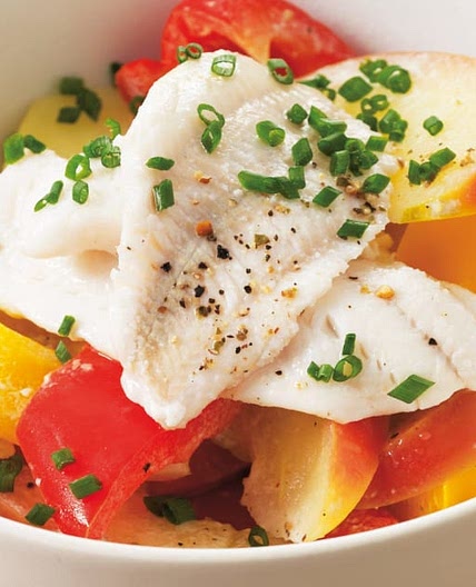 Peperoni-Eintopf mit Fischfilets