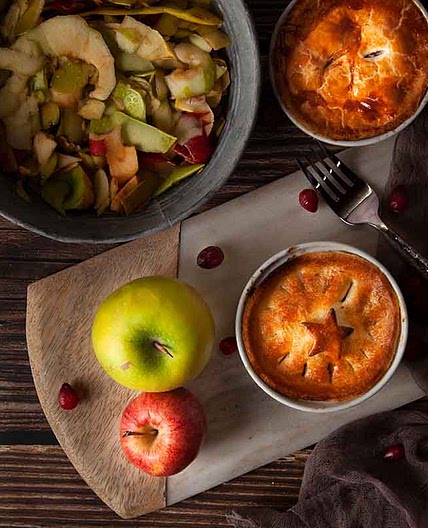 Air Fryer Mini Cranberry Apple Pies