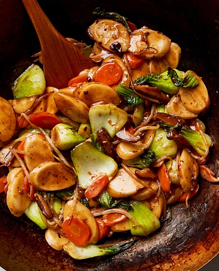 Rice Cake with Mixed Vegetables