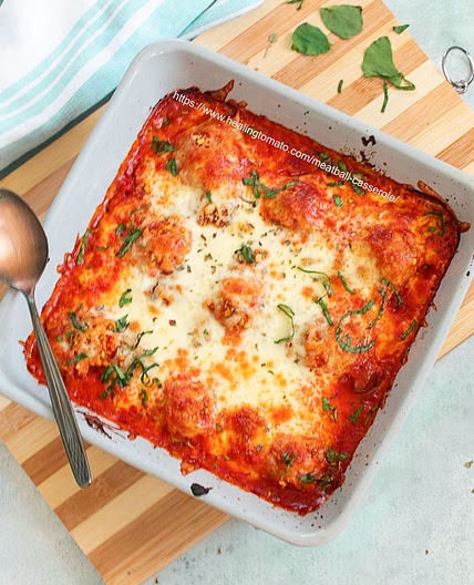 Meatball Casserole (Vegetarian)