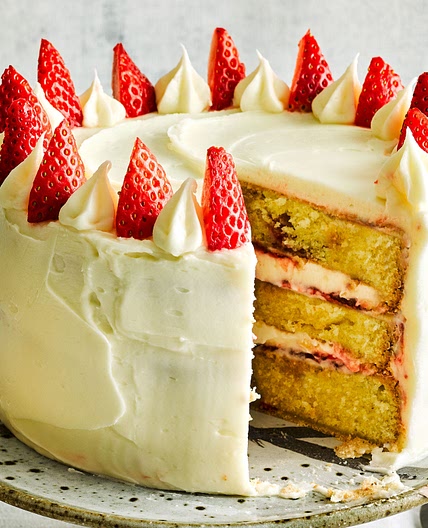 Strawberry cake