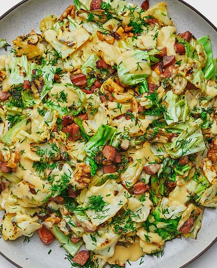 Kielbasa-Cabbage Stir-Fry