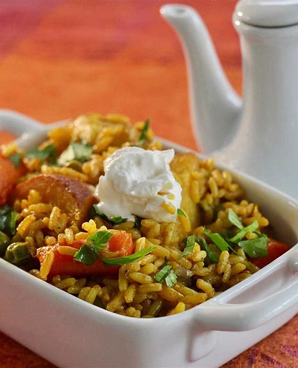 Vegetable Biryani (Tehri)