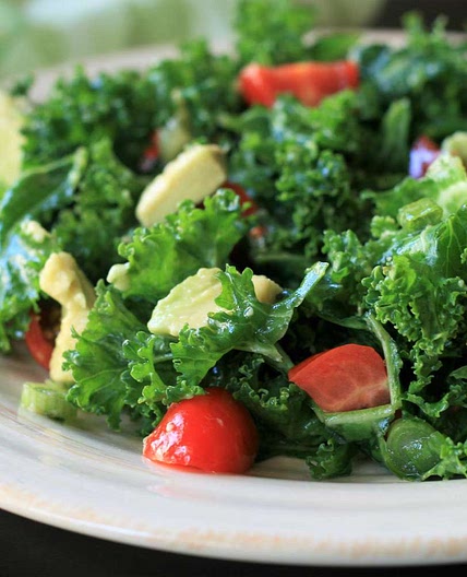Kale Salad with Avocado