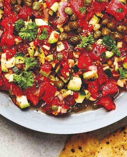 Tomato-Zucchini Salsa