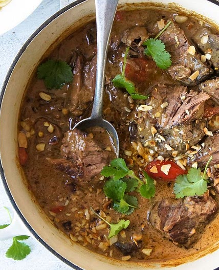 Slow Cooker Satay Beef recipe