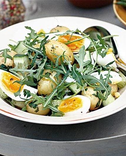 Egg & new potato salad