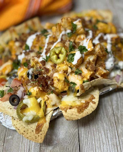 Buffalo Chicken Nachos