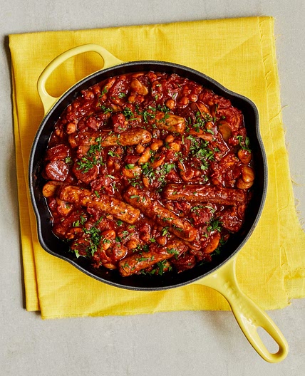 Chicken sausage casserole