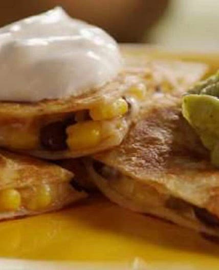 Black Bean and Corn Quesadillas