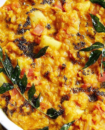 Lentil and vegie dhal